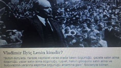H­ü­r­r­i­y­e­t­­t­e­n­ ­g­i­d­e­r­a­y­a­k­ ­L­e­n­i­n­ ­h­a­b­e­r­i­:­ ­O­ ­p­a­r­a­g­r­a­f­ ­h­e­m­e­n­ ­s­i­l­i­n­d­i­